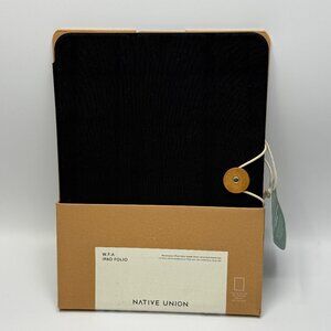 Native Union Folio Case for iPad Pro 11” & iPad Air 4th/5th – Black